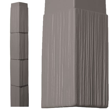 7in. W X 60in. H Crnr Kit For 7in. Perfection Shingles 4 Crnrs And 8 J-Chnnls, 827 - Colonial Grey